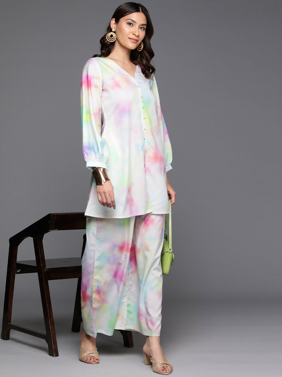 Ahalyaa Women's Traditional Wear Co-ods - Multi Color | Grocsy