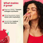 PLIX The Plant Fix Pomegranate Overnight Repair Dewy Serum - Reduce Fine Lines & Wrinkles | Grocsy