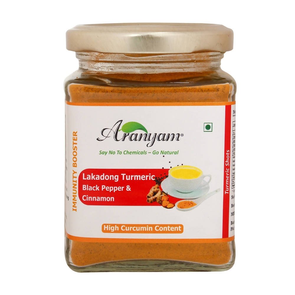 Aranyam Lakadong Turmeric Black Pepper & Cinnamon | Grocsy