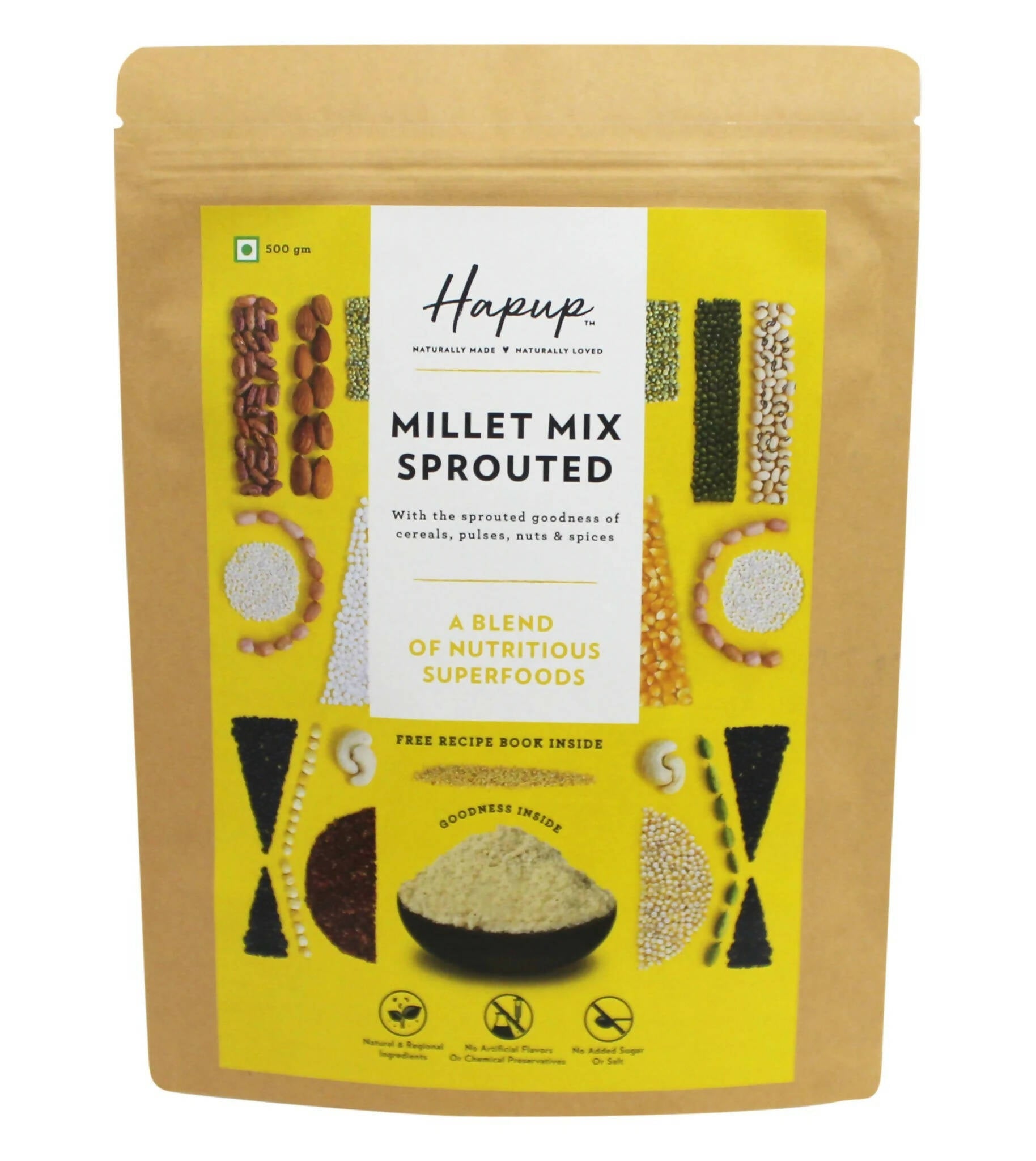 Hapup Millet Mix Sprouted | Grocsy