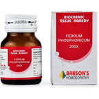 Bakson's Homeopathy Ferrum Phosphoricum Biochemic Tablets | Grocsy