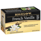 Bigelow Tea French Vanilla Black Tea Caffeinated Freshness & Aroma Caffeinated | Grocsy