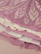 House of Panchhi CORAL Net Sequinse Work Lehenga & Blouse, Dupatta | Grocsy