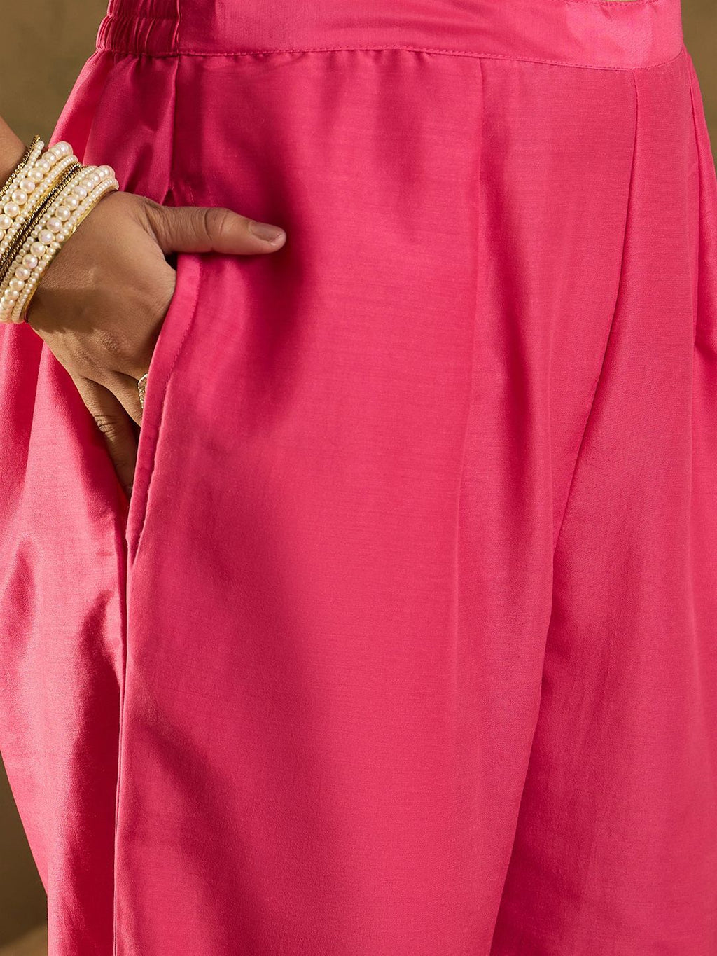 Indo Era Ethnic Motifs Embroidered Thread Work Kurta with Trousers & Dupatta | Grocsy