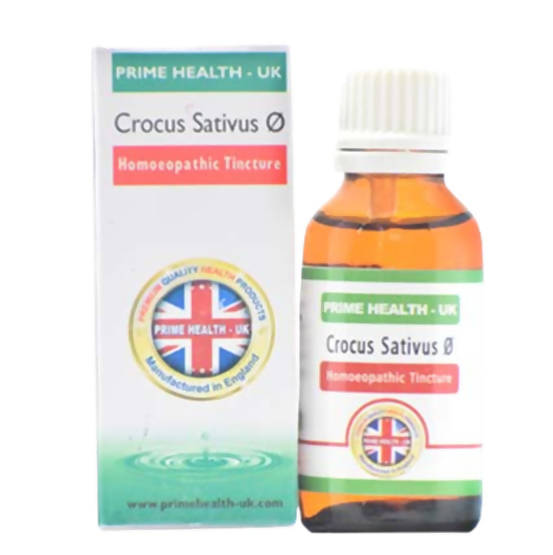 Prime Health Homeopathic Crocus Sativus Mother Tincture Q | Grocsy