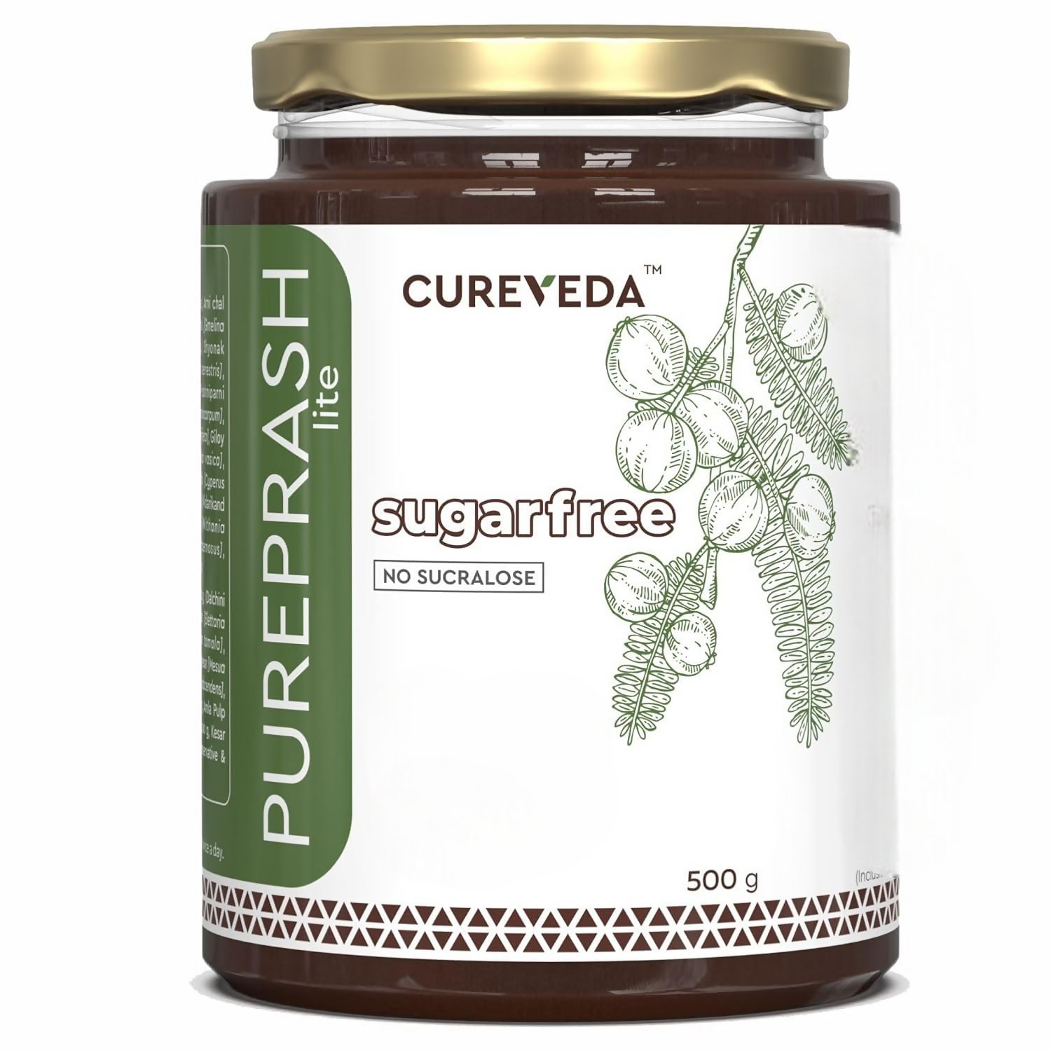Cureveda Pureprash Lite-Sugarfree Chyawanprash | Grocsy