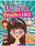 Dreamland Publications Lil Girl Create A Face-Activity Book For Kids | Grocsy