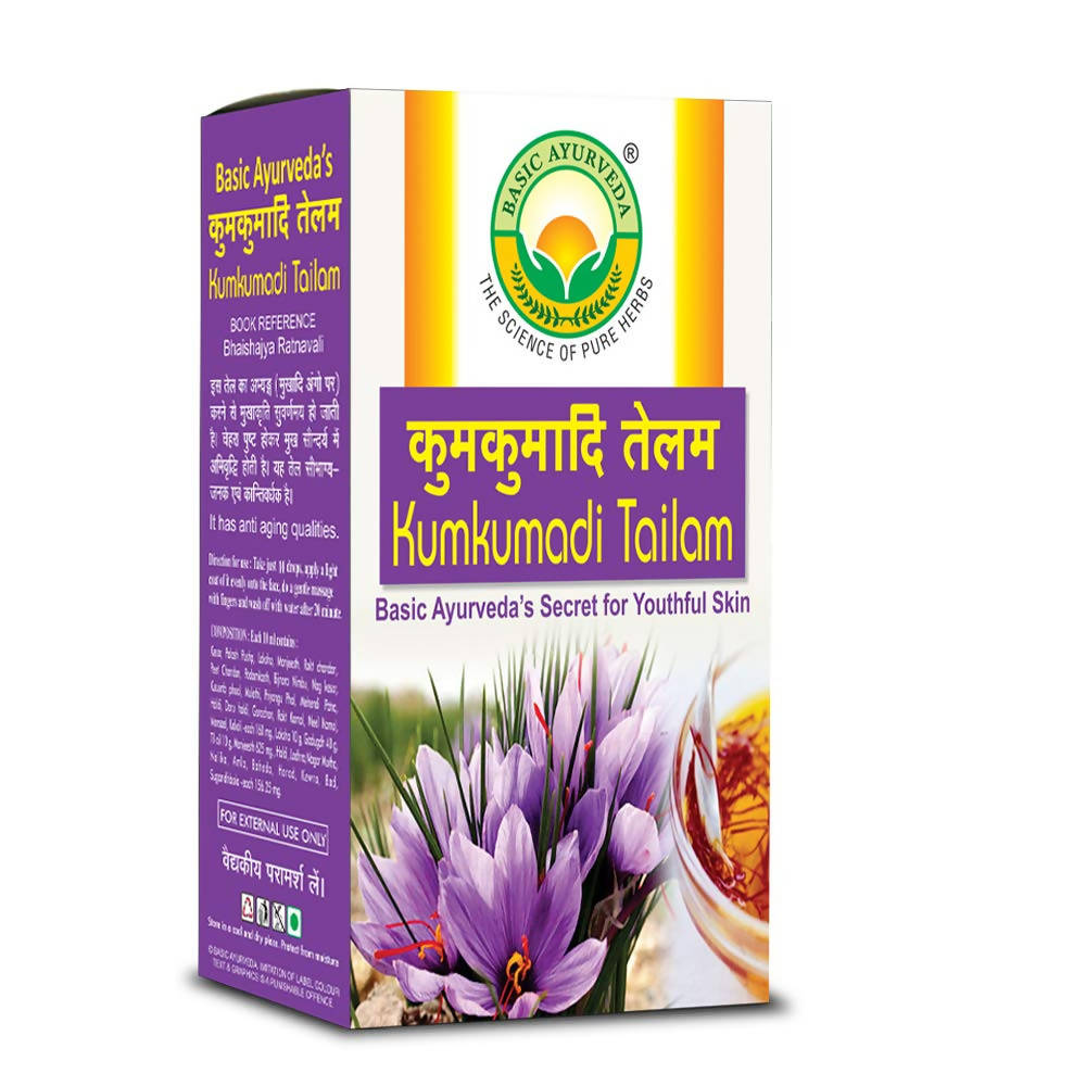 Basic Ayurveda Kumkumadi Tailam | Grocsy