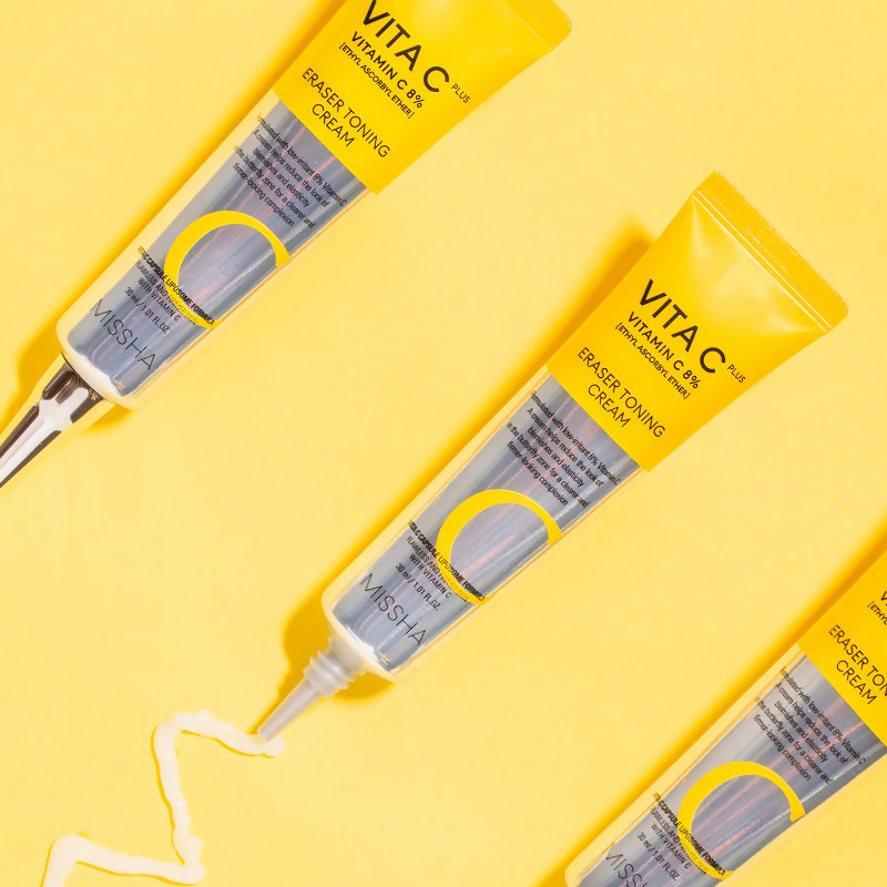 Missha Vita C Plus Eraser Toning Cream | Grocsy