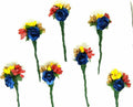 Beautiful Multicolor Flower Hair Brooches | Grocsy