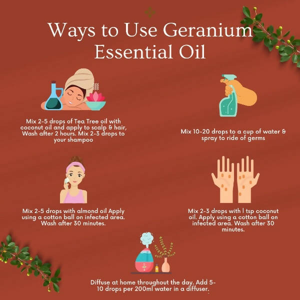 Organicos Geranium Essential Oil | Grocsy