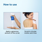 BeBodywise 10% AHA Lactic Acid Body Scrub | Grocsy