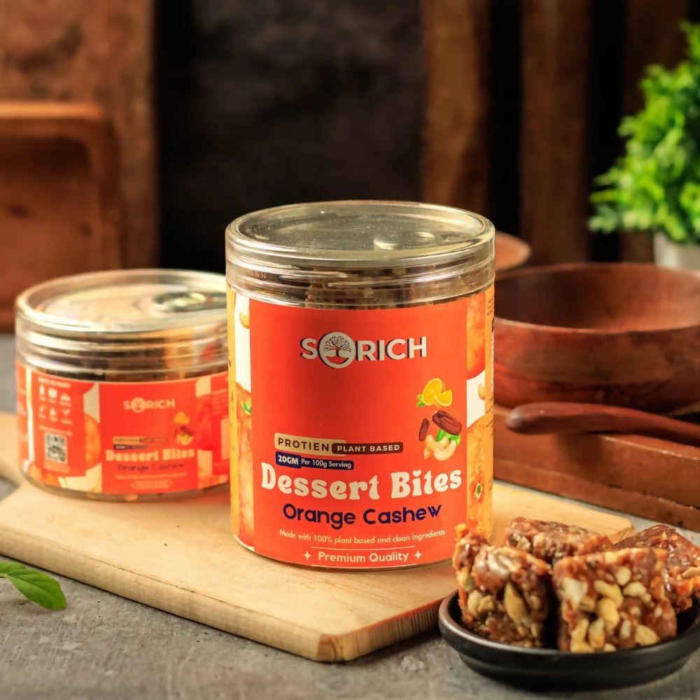 Sorich Organics Orange Cashew Bites | Grocsy
