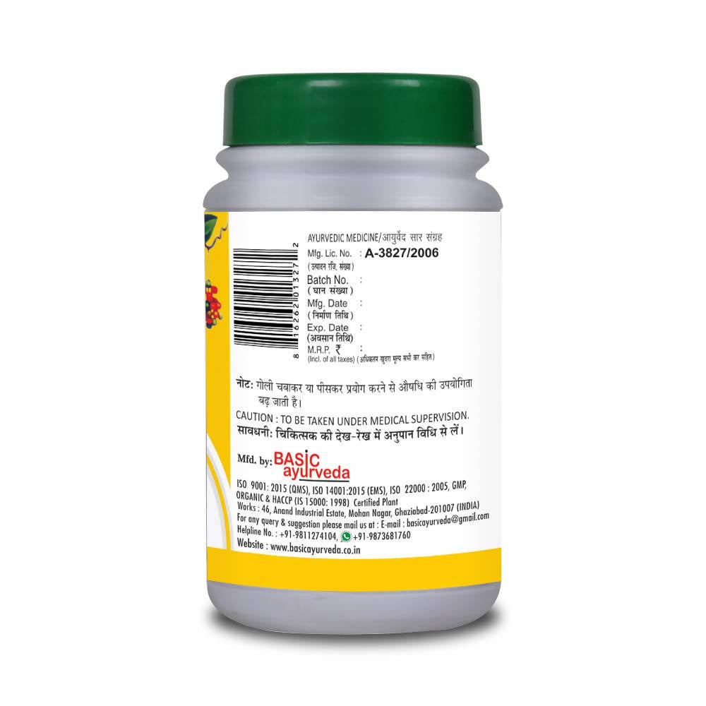 Basic Ayurveda Manmath Ras Tablets | Grocsy