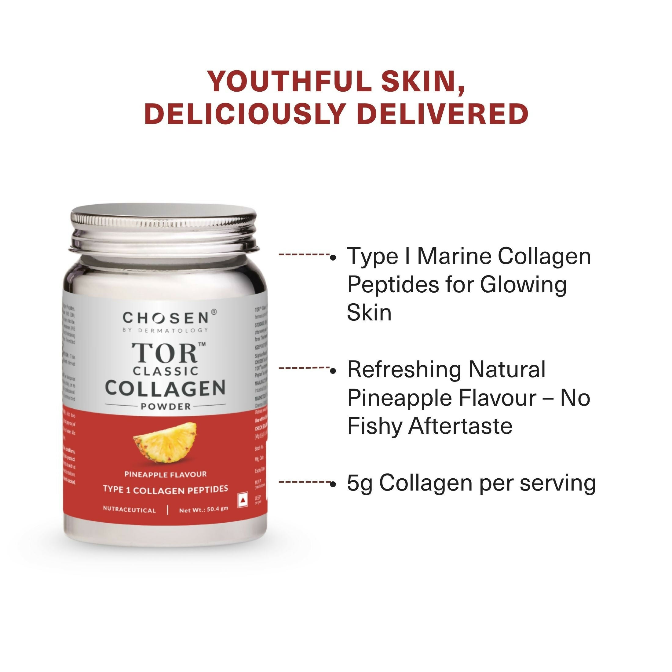 Chosen Tor Classic Marine Collagen Powder Skin Hair & Joint Health | Grocsy