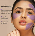 mCaffeine Black Tea Hydrogel Under Eye Patches with Vegan Collagen Peptide - Anti-Ageing | Grocsy