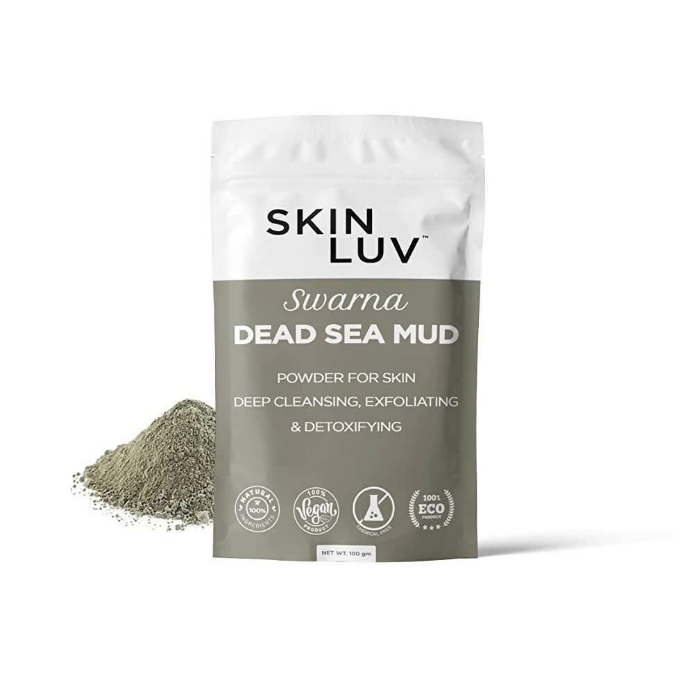 SkinLuv Swarna Dead Sea Mud Powder For Skin | Grocsy