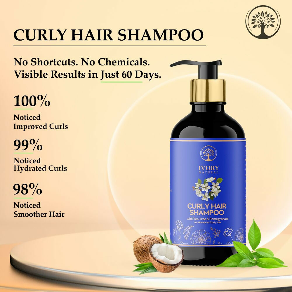 Ivory Natural Curly Hair Shampoo For Smooth, Well-Defined Curls | Grocsy