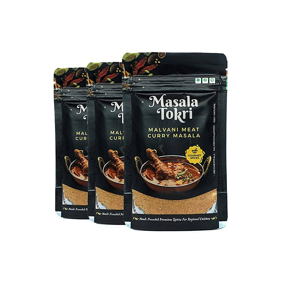 Masala Tokri Malvani Meat Curry Masala Powder | Grocsy