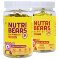 NutriBears Kids Multivitamin and Eye Health Combo | Grocsy