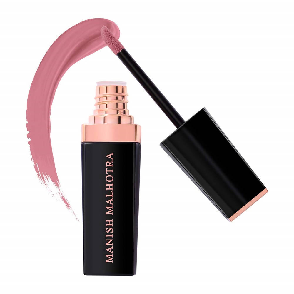Manish Malhotra Liquid Matte Lipstick - Caramel Quest | Grocsy