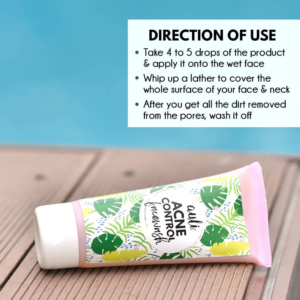 Auli Acne Control Face Wash | Grocsy