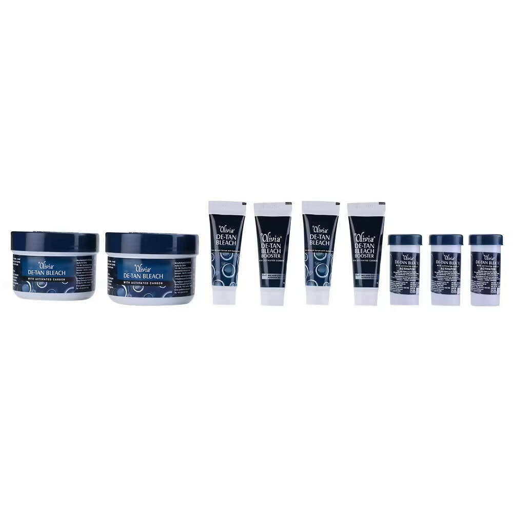 Olivia De-Tan Bleach Kit with Activated Carbon | Grocsy