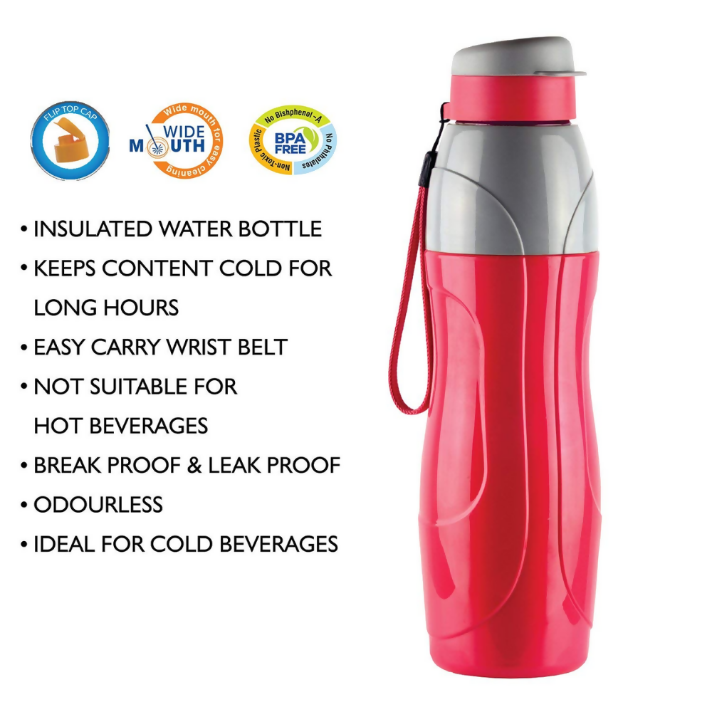 Cello Puro Sports 900 Plastic Water Bottle Set | Grocsy