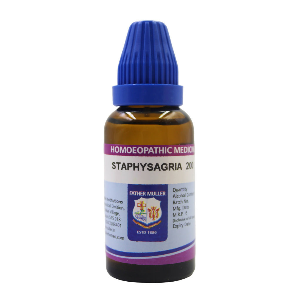Father Muller Staphysagria Dilution | Grocsy