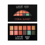 Lakme Absolute Infinity Eye Shadow Palette - Coral Sunset | Grocsy