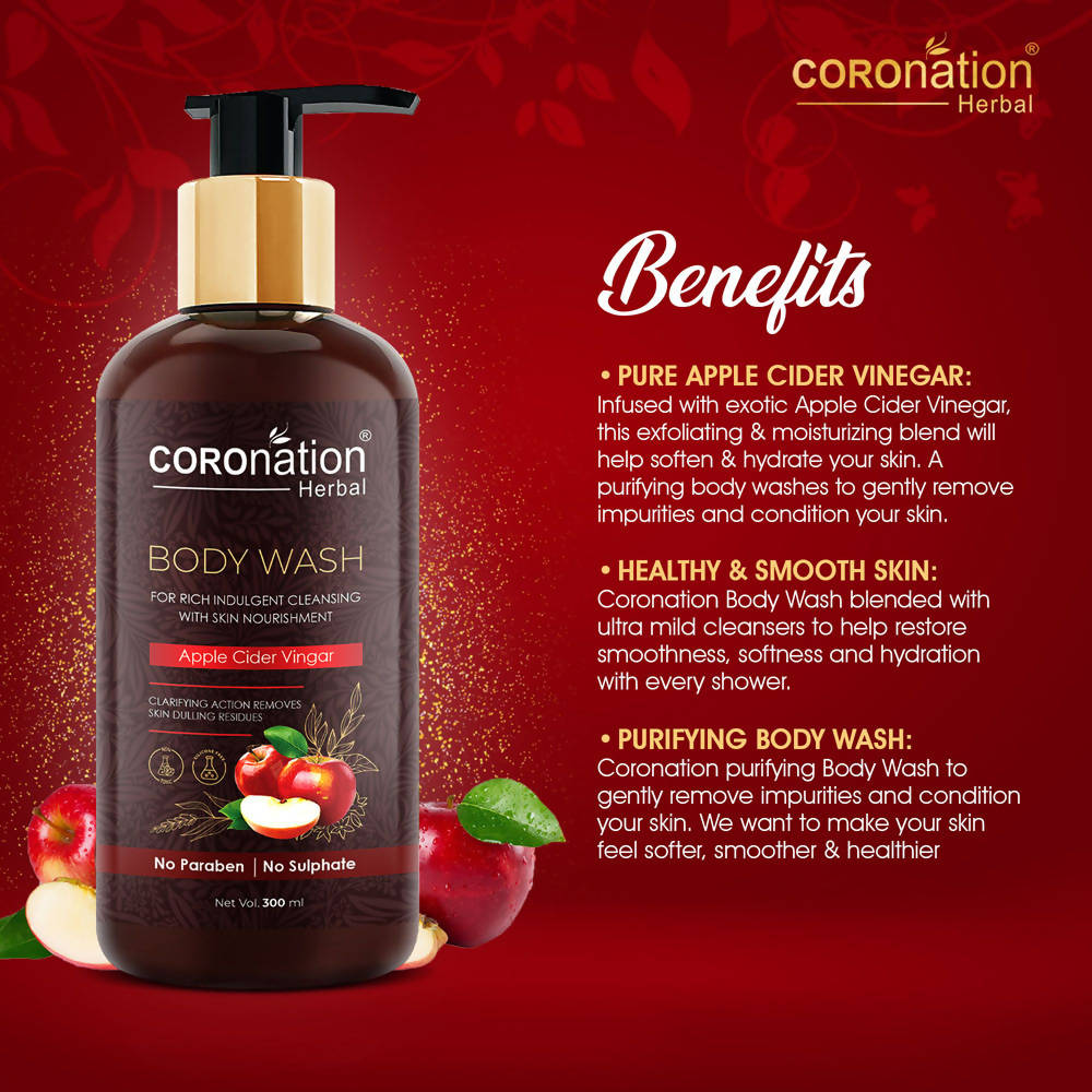 Coronation Herbal Apple Cider Vinegar Body Wash | Grocsy
