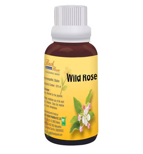 Bio India Homeopathy Bach Flower Wild Rose Dilution | Grocsy