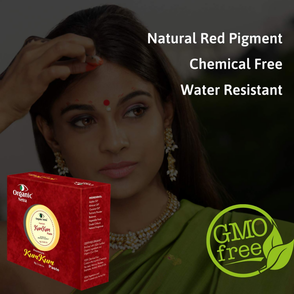Organic Netra Sindoor/Kumkum Paste | Grocsy
