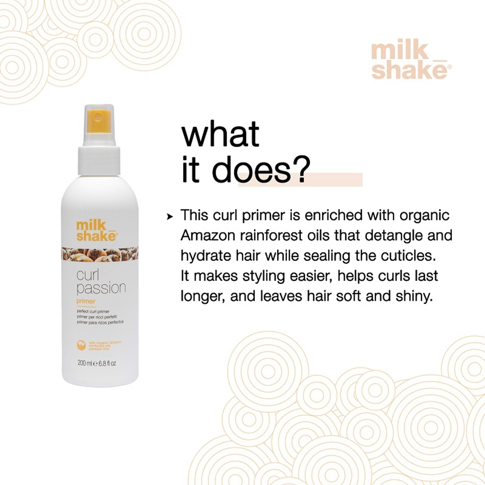 Milkshake Curl Passion Primer | Grocsy