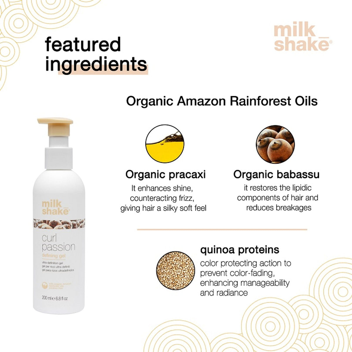Milkshake Curl Passion Defining Gel | Grocsy