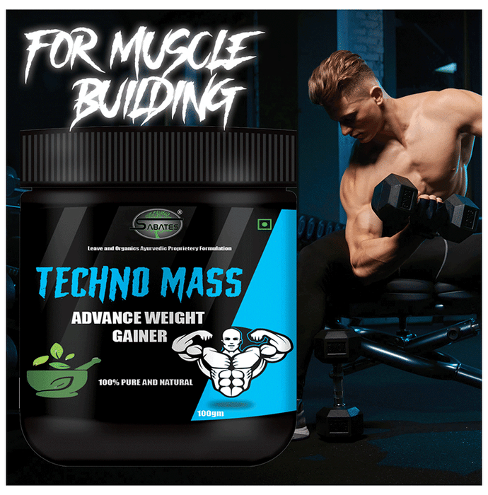Sabates Techno Mass Advance Weight Gainer Powder | Grocsy