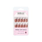 Shills Professional Reusable Press On Nails French Almond - SPN735 | Grocsy