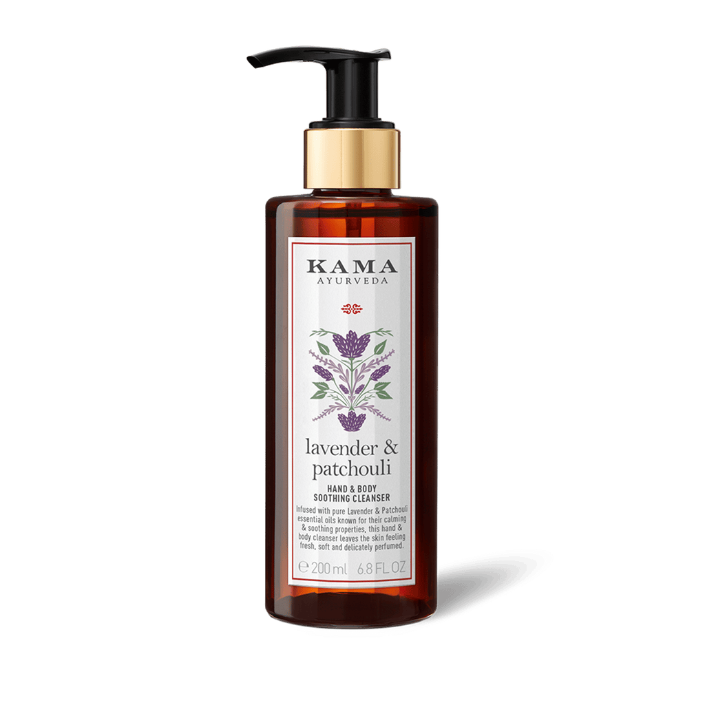 Kama Ayurveda Lavender & Patchouli Calming & Refreshing with Paraben Free Body Cleanser | Grocsy