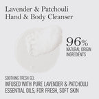 Kama Ayurveda Lavender & Patchouli Calming & Refreshing with Paraben Free Body Cleanser | Grocsy