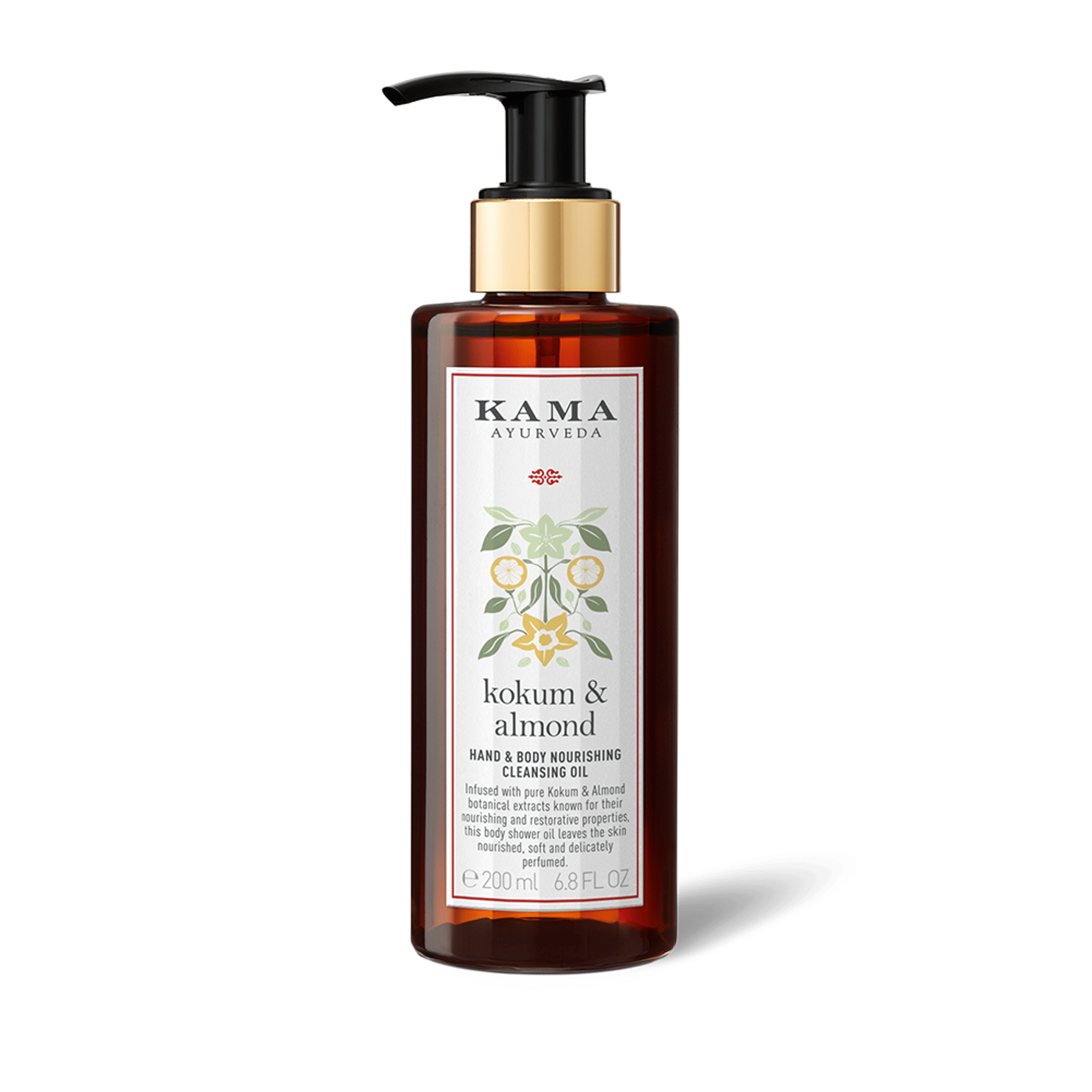 Kama Ayurveda Kokum Almond Nourishing Hand & Body Cleansing Oil with Paraben Free | Grocsy