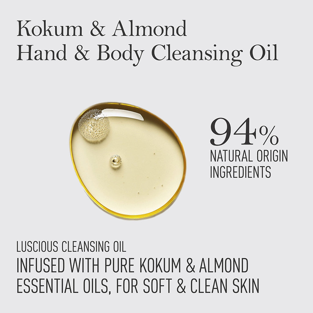 Kama Ayurveda Kokum Almond Nourishing Hand & Body Cleansing Oil with Paraben Free | Grocsy