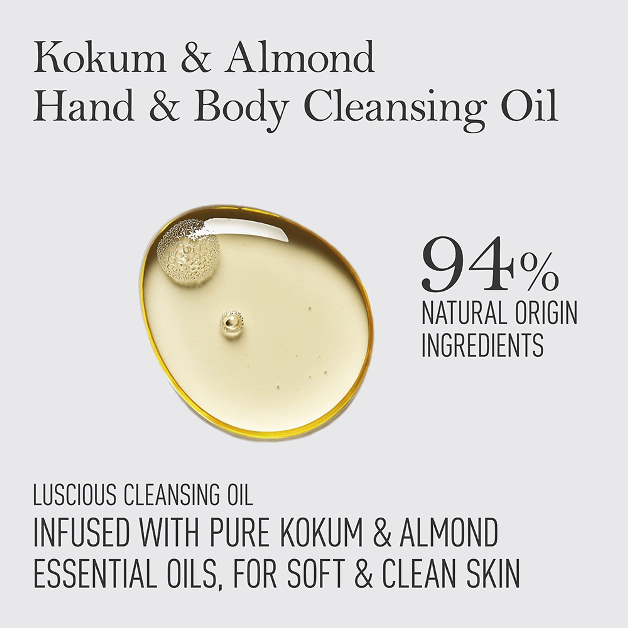 Kama Ayurveda Kokum Almond Nourishing Hand & Body Cleansing Oil with Paraben Free | Grocsy