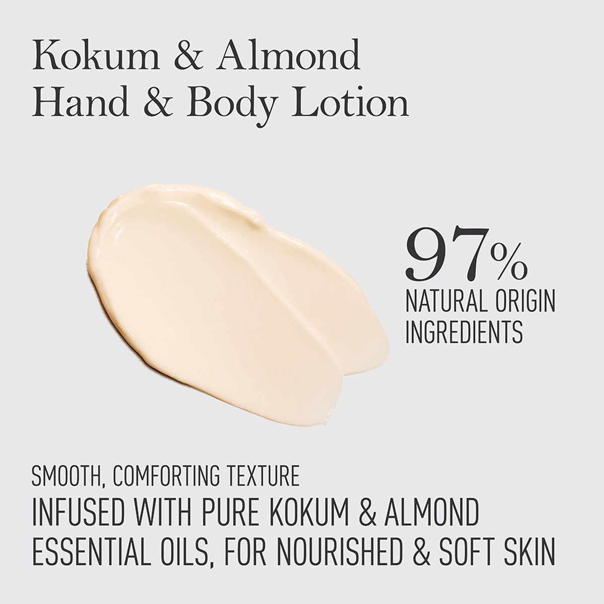 Kama Ayurveda Kokum Almond Restoring & Hydrating with Paraben Free Hand And Body Lotion | Grocsy