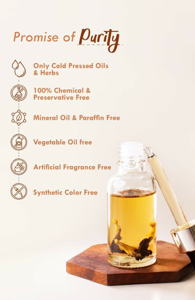 Nat Habit Pure Lotus Marula Mukhalaya Face Oil | Grocsy