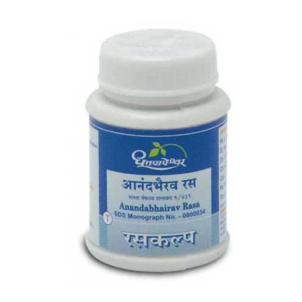 Dhootapapeshwar Anandabhairav Rasa Tablet | Grocsy