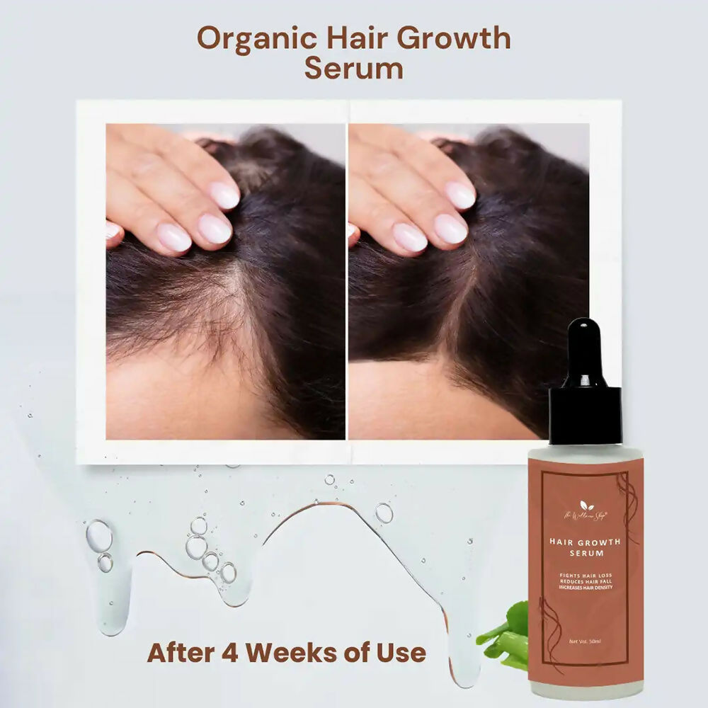 The Wellness Shop Organic Hair Growth Serum | Grocsy