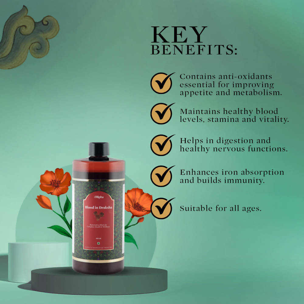 Bipha Ayurveda Blood In Draksha | Grocsy