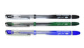 Cello Pointec Green, Black & Blue Gel Pens | Grocsy