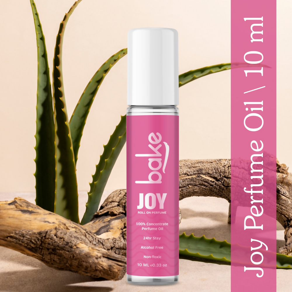 Bake Joy 100% Concentrated Perfume Oil Roll on Fragrance For Men & Women - Peony | Grocsy
