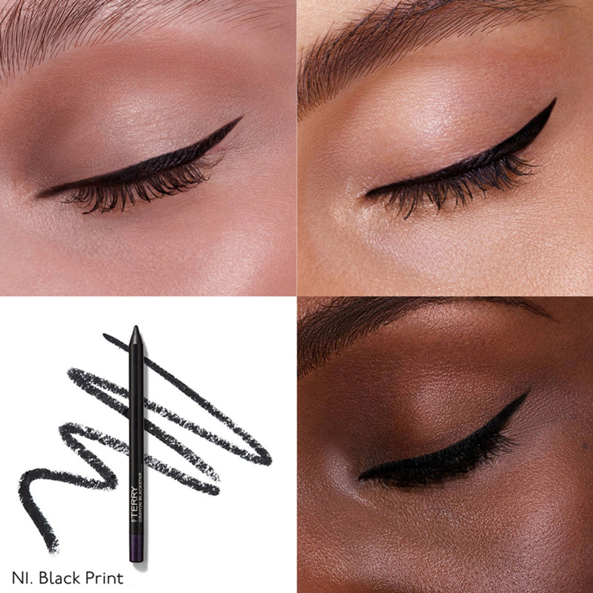 By Terry Crayon Blackstar Eyeshadow - 1 Black Print | Grocsy